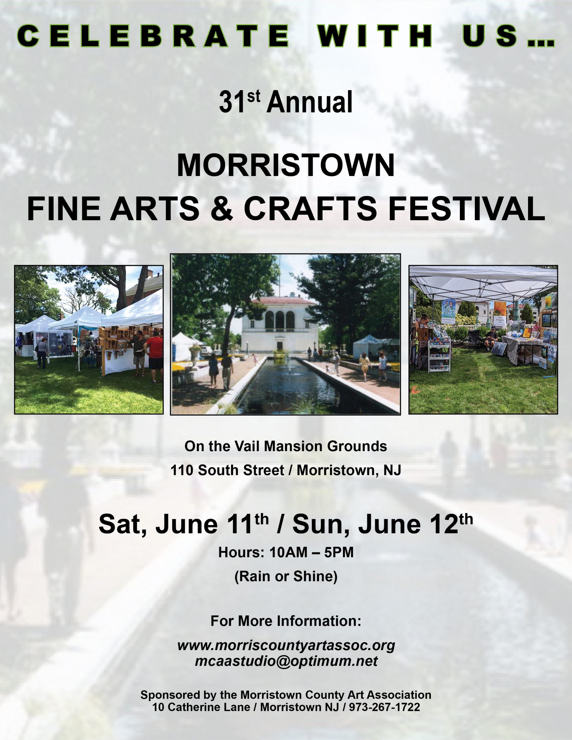 Morris County Art Association Morristown Fine Art & Craft Festival