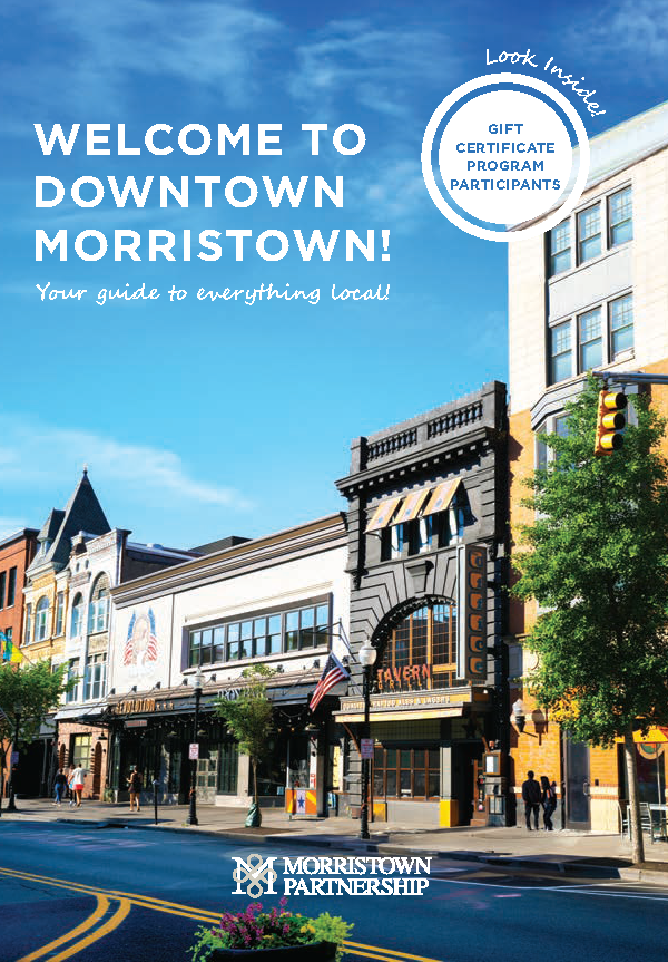 Morristown Partnership Gift Certificates Morristown Partnership